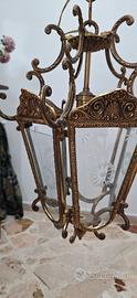 lampadari anni 40 in ottone