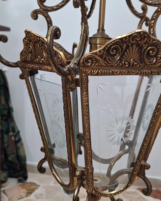 lampadari anni 40 in ottone