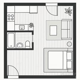 Monolocale lame - bologna