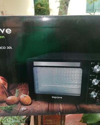 Forno nero 30 litri 