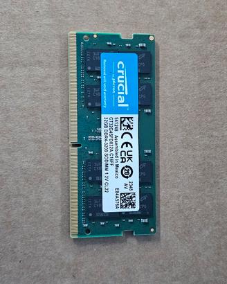 Crucial 32GB DDR4 3200mhz So-Dimm 