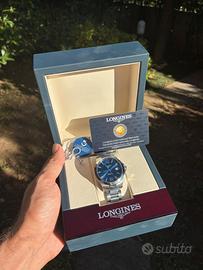 Orologio Longines Conquest 39 mm sunray blue