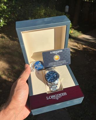 Orologio Longines Conquest 39 mm sunray blue