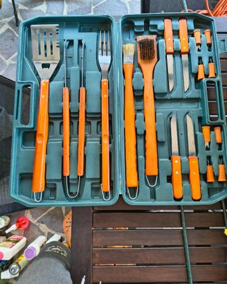 Valigetta set barbecue