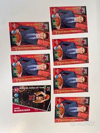 Lotto 7 Carte NBA Bulls Lauri Markkanen