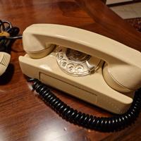 Telefono vintage a disco GTE 