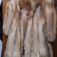 pelliccia volpe rossa e opossum 