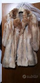 pelliccia volpe rossa e opossum 
