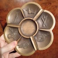 VECCHIO POSACENERE OTTONE SPORT VINTAGE 