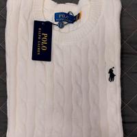 Maglione Ralph Lauren,  girocollo,  M