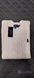 Maglione Ralph Lauren,  girocollo,  M