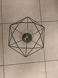 Plafoniera Eglo a forma di diamante