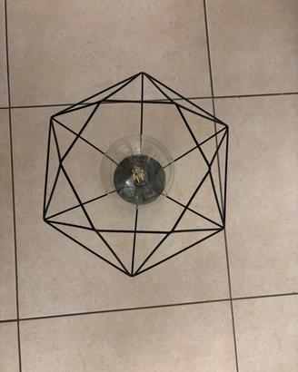 Plafoniera Eglo a forma di diamante