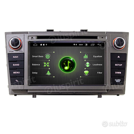 ANDROID autoradio navigatore Toyota Avensis GPS BT