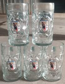 boccali birra 1 lt. 50esimo annivers. Gressoney 