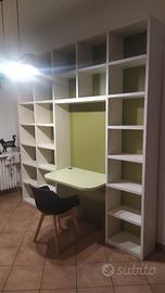 Libreria con scrivania