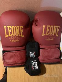 Guantoni da Boxe Leone con bende