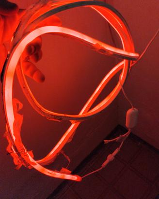 striscia LED multicolore con regolatore 3,2 m
