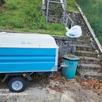Rimorchio Appendice Trasporto con Coperchio Rigido