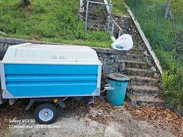 Rimorchio Appendice Trasporto con Coperchio Rigido