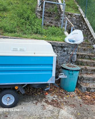 Rimorchio Appendice Trasporto con Coperchio Rigido