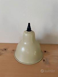 Lampadario Industriale vintage in metallo