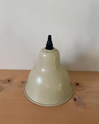 Lampadario Industriale vintage in metallo