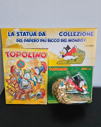Topolino 3677 con Statua di Paperone Nuova 