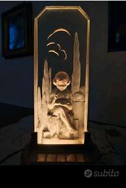 Lampada radiale art decò anni 30