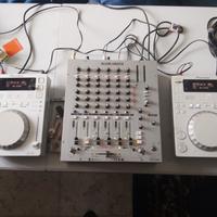 Console completa Pioneer + Allen & Heath –