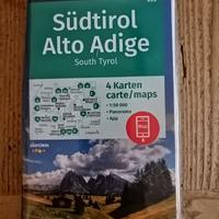 Set di 4 Cartine Kompass Alto Adige