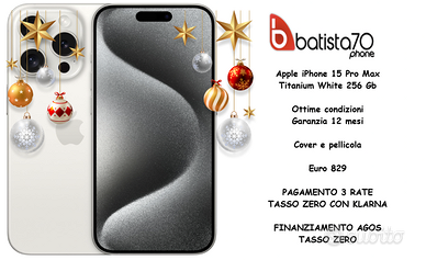 Apple iPhone 15 Pro Max Titanium White 256 Gb