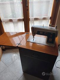 Macchina da cucire Singer 706 con mobiletto legno