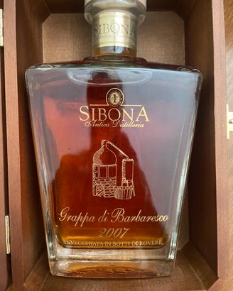 Grappa di Barbaresco Sibona millesimata 2007