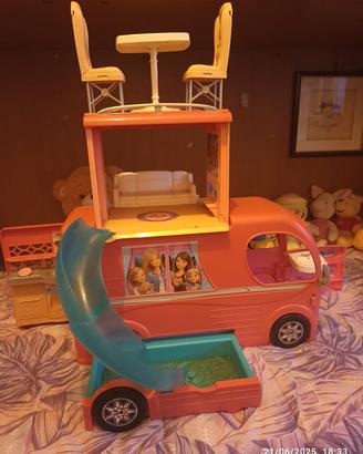 casa,auto e camper Barbie 