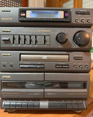 Aiwa CA-DW550 Stereo Hi-Fi Vintage