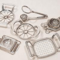 Affetta Taglia Uova etc.N°6pz Vintage Italy-German