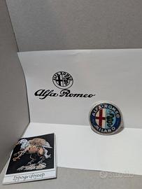Stemma logo Alfa Romeo Milano originale vintage