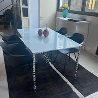 Tavolo allungabile in vetro bonaldo