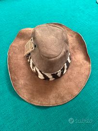 Cappello in vera pelle Savana Africana safari