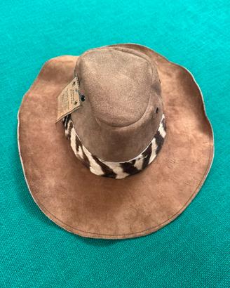 Cappello in vera pelle Savana Africana safari
