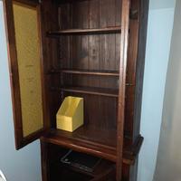 libreria in legno massiccio