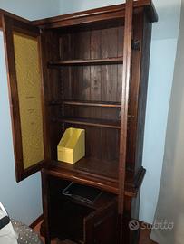 libreria in legno massiccio