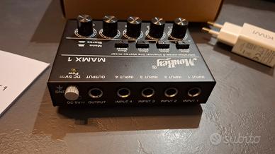 Mini Mixer Moukey 4 canali
