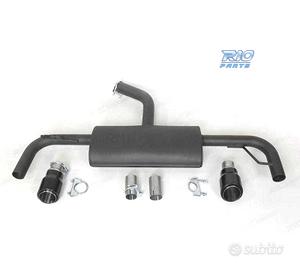 SILENZIATORE DI SCARICO VOLKSWAGEN VW GOLF 6 LOOK 