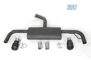 SILENZIATORE DI SCARICO VOLKSWAGEN VW GOLF 6 LOOK 