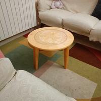 Tavolino da salotto in legno massello
