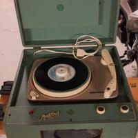 giradischi portatile d'epoca