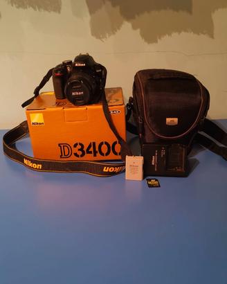 Nikon d3400 + accessori