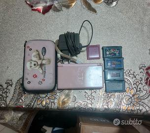 NINTENDO DS + ALIMENTATORE/CUSTODIA/GIOCHI